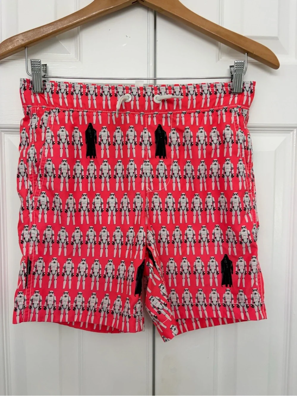 GAP Star Wars Darth Vader & Storm Troopers Neon Bathing Suits Medium (size 8)